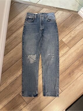 AGOLDE 90's Pinch Waist Jeans in Lineup  New without tags. Size 27